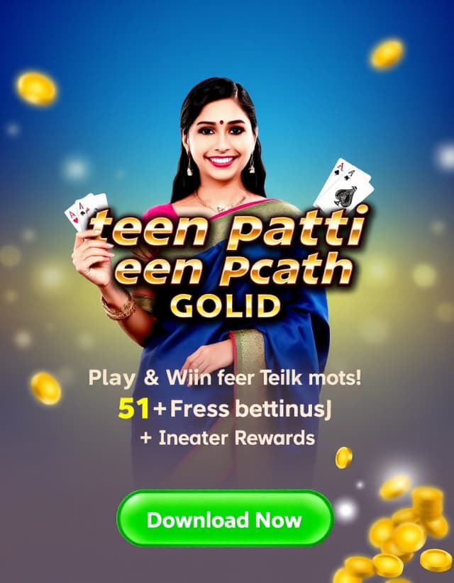 Teen Patti Gold Real Cash Banner